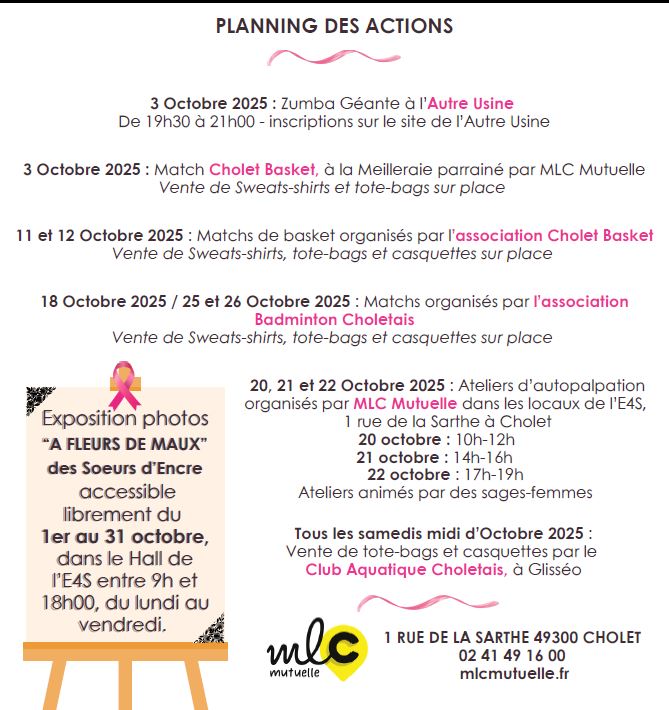 Planning des actions 3
