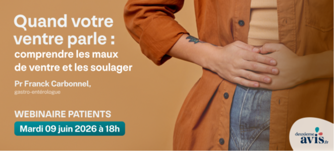 Webinaire : "Quand le ventre parle : comprendre les maux de ventre et les soulager"